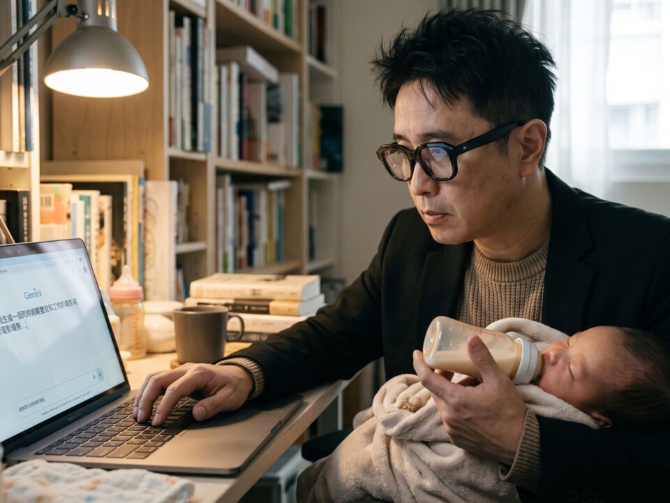 台灣少子化真正可怕的不是沒人出生,而是AI正在改變工作:2035企業與上班族生存指南 1 台灣少子化